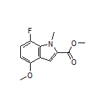 Methyl 7-Fluoro-4-methoxy-1-methylindole-2-carboxylate