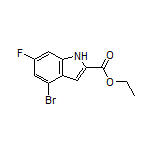 Ethyl 4-Bromo-6-fluoroindole-2-carboxylate