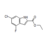 Ethyl 6-Chloro-4-fluoroindole-2-carboxylate