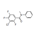 3-Chloro-2,4,5-trifluoro-N-methyl-N-phenylbenzamide