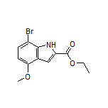 Ethyl 7-Bromo-4-methoxyindole-2-carboxylate