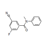 3-Cyano-5-fluoro-N-methyl-N-phenylbenzamide