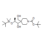 (2S)-2-[(tert-Butyldimethylsilyl)oxy]-1-[1-Boc-4-(hydroxymethyl)-4-piperidyl]-1-propanol