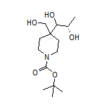 (2S)-1-[1-Boc-4-(hydroxymethyl)-4-piperidyl]propane-1,2-diol