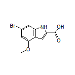 6-Bromo-4-methoxyindole-2-carboxylic Acid