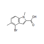 4-Bromo-1,5-dimethylindole-2-carboxylic Acid