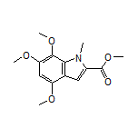 Methyl 4,6,7-Trimethoxy-1-methylindole-2-carboxylate