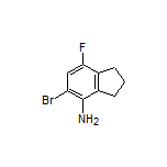 5-Bromo-7-fluoroindan-4-amine