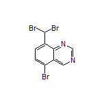 5-Bromo-8-(dibromomethyl)quinazoline