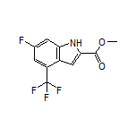 Methyl 6-Fluoro-4-(trifluoromethyl)indole-2-carboxylate