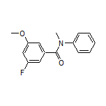 3-Fluoro-5-methoxy-N-methyl-N-phenylbenzamide