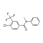 4-Chloro-N-methyl-N-phenyl-3-(trifluoromethyl)benzamide