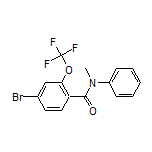 4-Bromo-N-methyl-N-phenyl-2-(trifluoromethoxy)benzamide