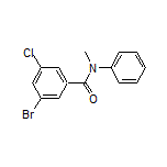 3-Bromo-5-chloro-N-methyl-N-phenylbenzamide