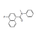 4-Fluoro-N-methyl-N-phenyl-1-naphthamide