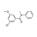 3-Chloro-5-methoxy-N-methyl-N-phenylbenzamide