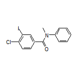 4-Chloro-3-iodo-N-methyl-N-phenylbenzamide