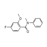 4-Fluoro-2-methoxy-N-methyl-N-phenylbenzamide