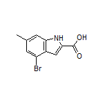 4-Bromo-6-methylindole-2-carboxylic Acid