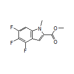 Methyl 4,5,6-Trifluoro-1-methylindole-2-carboxylate