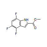 Methyl 4,5,7-Trifluoroindole-2-carboxylate