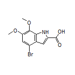 4-Bromo-6,7-dimethoxyindole-2-carboxylic Acid