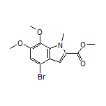 Methyl 4-Bromo-6,7-dimethoxy-1-methylindole-2-carboxylate