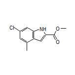 Methyl 6-Chloro-4-methylindole-2-carboxylate