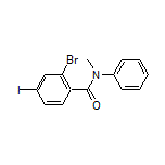 2-Bromo-4-iodo-N-methyl-N-phenylbenzamide