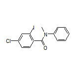 4-Chloro-2-iodo-N-methyl-N-phenylbenzamide