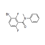 3-Bromo-2,6-difluoro-N-methyl-N-phenylbenzamide