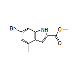 Methyl 6-Bromo-4-methylindole-2-carboxylate