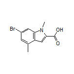 6-Bromo-1,4-dimethylindole-2-carboxylic Acid