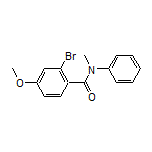 2-Bromo-4-methoxy-N-methyl-N-phenylbenzamide