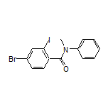 4-Bromo-2-iodo-N-methyl-N-phenylbenzamide