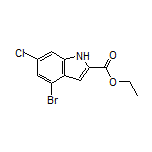 Ethyl 4-Bromo-6-chloroindole-2-carboxylate