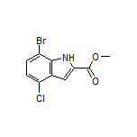 Methyl 7-Bromo-4-chloroindole-2-carboxylate