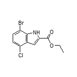 Ethyl 7-Bromo-4-chloroindole-2-carboxylate