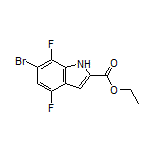 Ethyl 6-Bromo-4,7-difluoroindole-2-carboxylate