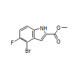 Methyl 4-Bromo-5-fluoroindole-2-carboxylate