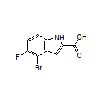 4-Bromo-5-fluoroindole-2-carboxylic Acid