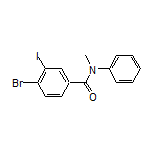 4-Bromo-3-iodo-N-methyl-N-phenylbenzamide