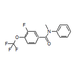 3-Fluoro-N-methyl-N-phenyl-4-(trifluoromethoxy)benzamide