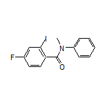 4-Fluoro-2-iodo-N-methyl-N-phenylbenzamide