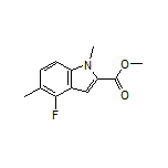 Methyl 4-Fluoro-1,5-dimethylindole-2-carboxylate