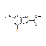 Methyl 4-Fluoro-6-methoxyindole-2-carboxylate