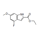 Ethyl 4-Fluoro-6-methoxyindole-2-carboxylate