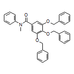 3,4,5-Tris(benzyloxy)-N-methyl-N-phenylbenzamide