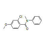 2-Chloro-4-methoxy-N-methyl-N-phenylbenzamide