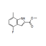 Methyl 4-Fluoro-7-methylindole-2-carboxylate